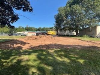 New Portable Classroom Earthwork Grading In Progress