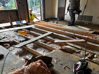 Portable Classroom 1 - Floor Joist and Subfloor Repair
