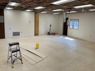 Portable Classroom 3 - New subfloor Installation